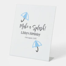 Machen Sie einen strahlend blauen Schirm Sommerbec