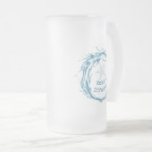 Machen Sie einen Unterschied, Sternengeschichte. Mattglas Bierglas (VorderseiteRechts)