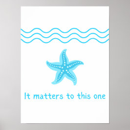 Machen Sie einen Unterschied, Sternengeschichte. Poster