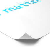 Machen Sie einen Unterschied, Sternengeschichte. Poster (Ecke)