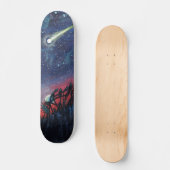 Machen Sie einen Wunsch auf dem Shooting Star Skateboard (Vorderseite)