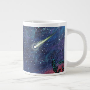 Machen Sie einen Wunsch auf einer Shooting Star Il Jumbo-Tasse