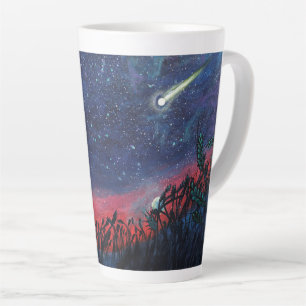 Machen Sie einen Wunsch auf einer Shooting Star Il Milchtasse