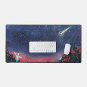 Machen Sie einen Wunsch auf einer Shooting Star Il Schreibtischunterlage (Tastatur & Maus)