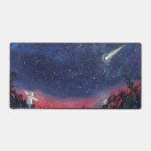 Machen Sie einen Wunsch auf einer Shooting Star Il Schreibtischunterlage (Vorderseite)