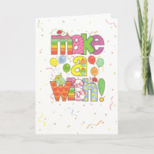 Machen Sie einen Wunsch