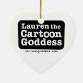 Machen Sie einen Wunsch Keramik Ornament (Hinten)