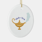 Machen Sie einen Wunsch Keramik Ornament (Rechts)