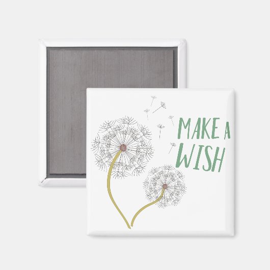 Machen Sie einen Wunsch Magnet (Vorderseite/Rückseite)