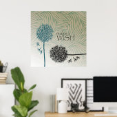 Machen Sie einen Wunsch Poster (Heimbüro)