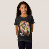 Machen Sie einen Wunsch sehr niedlich Otter mit Go T-Shirt (Vorne ganz)