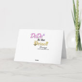 Machen Sie einen Wunsch und blasen Sie! Grußkarte Karte (Rückseite)