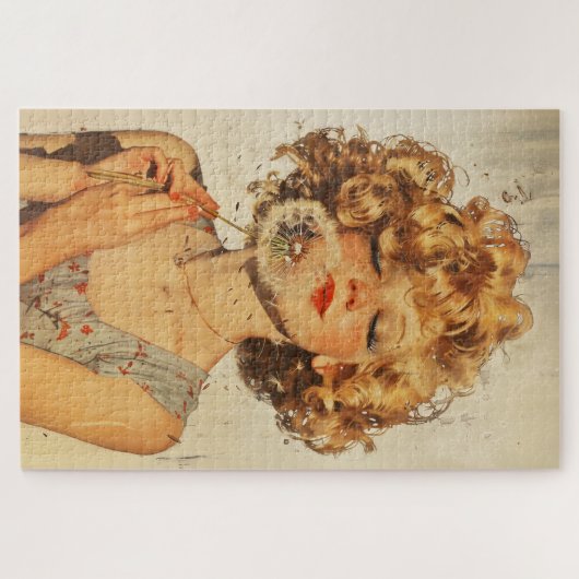 Machen Sie einen Wunschleuchter Puzzle (Horizontal)