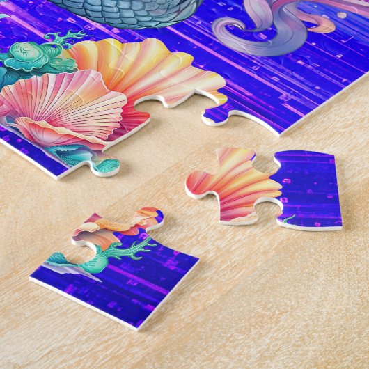 Machen Sie einen zauberhaften Wasserfall der Meerj Puzzle (Seite)