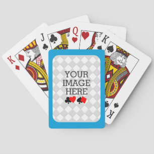Machen Sie einfach Ihr eigenes Deck in einem Schri Spielkarten