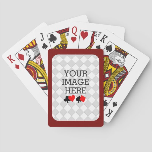 Machen Sie einfach Ihren eigenen Jumbo-Index-Deck Spielkarten (Rückseite)
