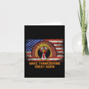 Machen Sie Erntedank wieder groß Trump Türkei lust Karte