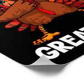 Machen Sie Erntedank wieder groß und drosseln Sie  Poster (Ecke)