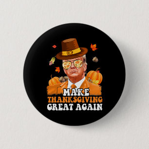 Machen Sie Erntedank wieder großartig Herbst Herbs Button