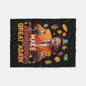 Machen Sie Erntedank wieder großartig Herbst Herbs Fleecedecke (Vorderseite (Horizontal))