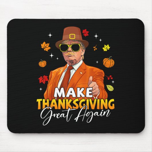 Machen Sie Erntedank wieder großartig Herbst Herbs Mousepad (Vorne)