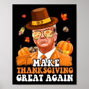 Machen Sie Erntedank wieder großartig Herbst Herbs Poster