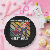 Machen Sie Erntedank wieder großartig Trumpkin - S Pappteller (Party)