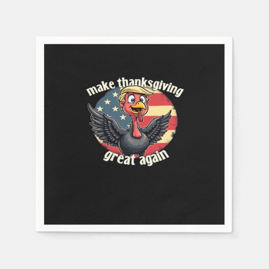 Machen Sie Erntedank wieder zum Erntedank Serviette (Vorderseite)