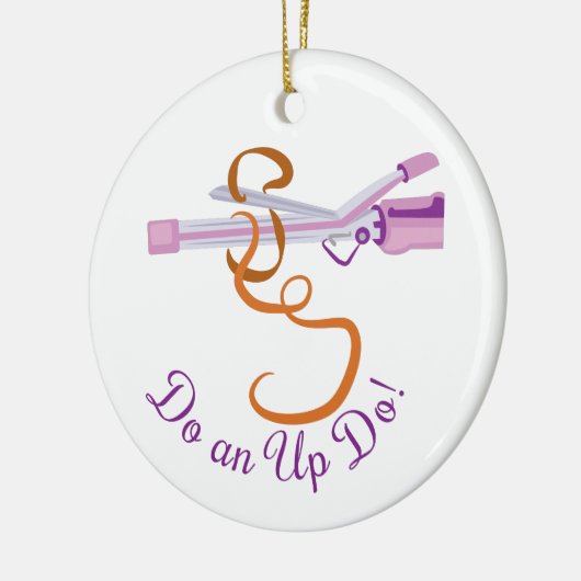 Machen Sie es auf Keramik Ornament (Links)