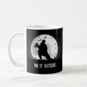 Machen Sie es draußen (Hockey) Kaffee-Tasse Kaffeetasse (Links)