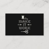 Machen Sie es funktionstüchtig - die "Business Car Visitenkarte (Vorderseite)