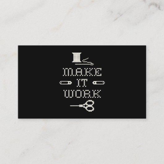 Machen Sie es funktionstüchtig - die "Business Car Visitenkarte (Vorderseite)