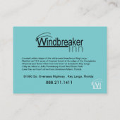 Machen Sie es herauf Visitenkarteschablone Visitenkarte (Rückseite)