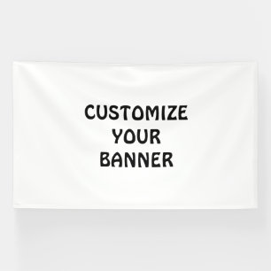 Machen Sie es Ihr Eigenes 1,8 m x 3 m Indoor Banner