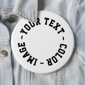 Machen Sie es Ihr Eigenes Rund 6 Zoll Button (Beispiel)