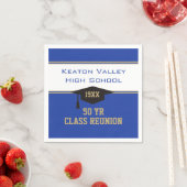 MACHEN SIE ES IHRE Custom Class Wiedersehen Party Serviette (Beispiel)