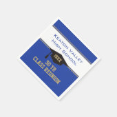 MACHEN SIE ES IHRE Custom Class Wiedersehen Party Serviette (Ecke)