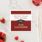 MACHEN SIE ES IHRE Custom Class Wiedersehen Party  Serviette (Beispiel)