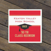 MACHEN SIE ES IHRE Custom Class Wiedersehen Party Serviette