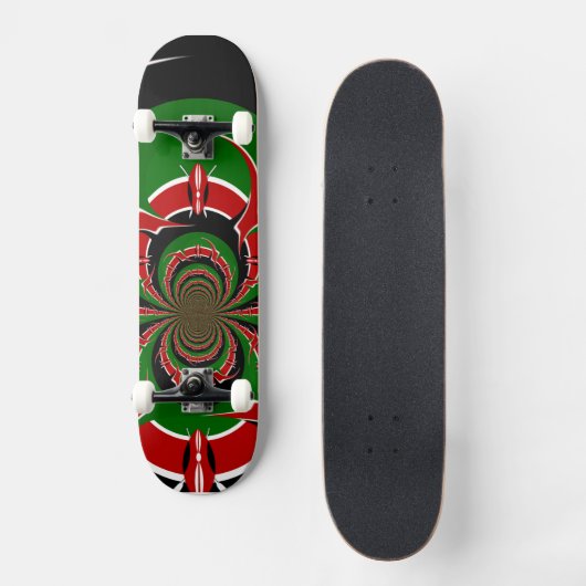 Machen Sie es Kenyan Skateboard (Vorderseite)