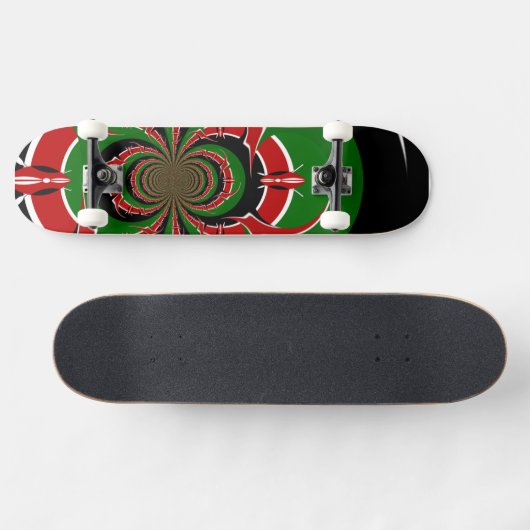 Machen Sie es Kenyan Skateboard (Horizontal)