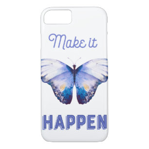 Machen Sie es mit Blue Butterfly, iPone Case 7