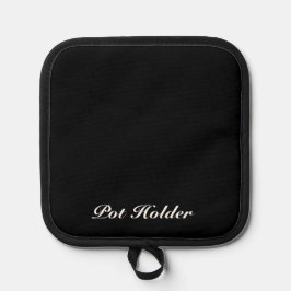 Machen Sie es mit einem benutzerdefinierten Textop Topflappen