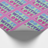 Machen Sie es mit Liebe-GIFrampe Geschenkpapier (Ecke)