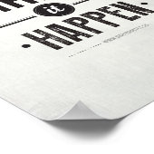 Machen Sie es möglich - 8"x10" Kunstdrucken Poster (Ecke)