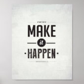 Machen Sie es möglich - 8"x10" Kunstdrucken Poster (Vorne)