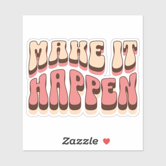 Machen Sie es möglich Aufkleber (Blatt)