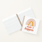 Machen Sie es möglich, boho Goals and Dreams Journ Notizblock (Innenseite)