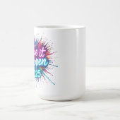 MACHEN SIE ES PASSIEREN IN NEON SCRIPT KAFFEETASSE (Mittel)