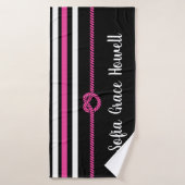 MACHEN SIE ES PERSÖNLICH! Handtuch für die Badehan Badehandtuch (Badehandtuch)